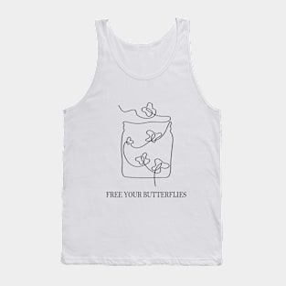 Free your butterflies Tank Top